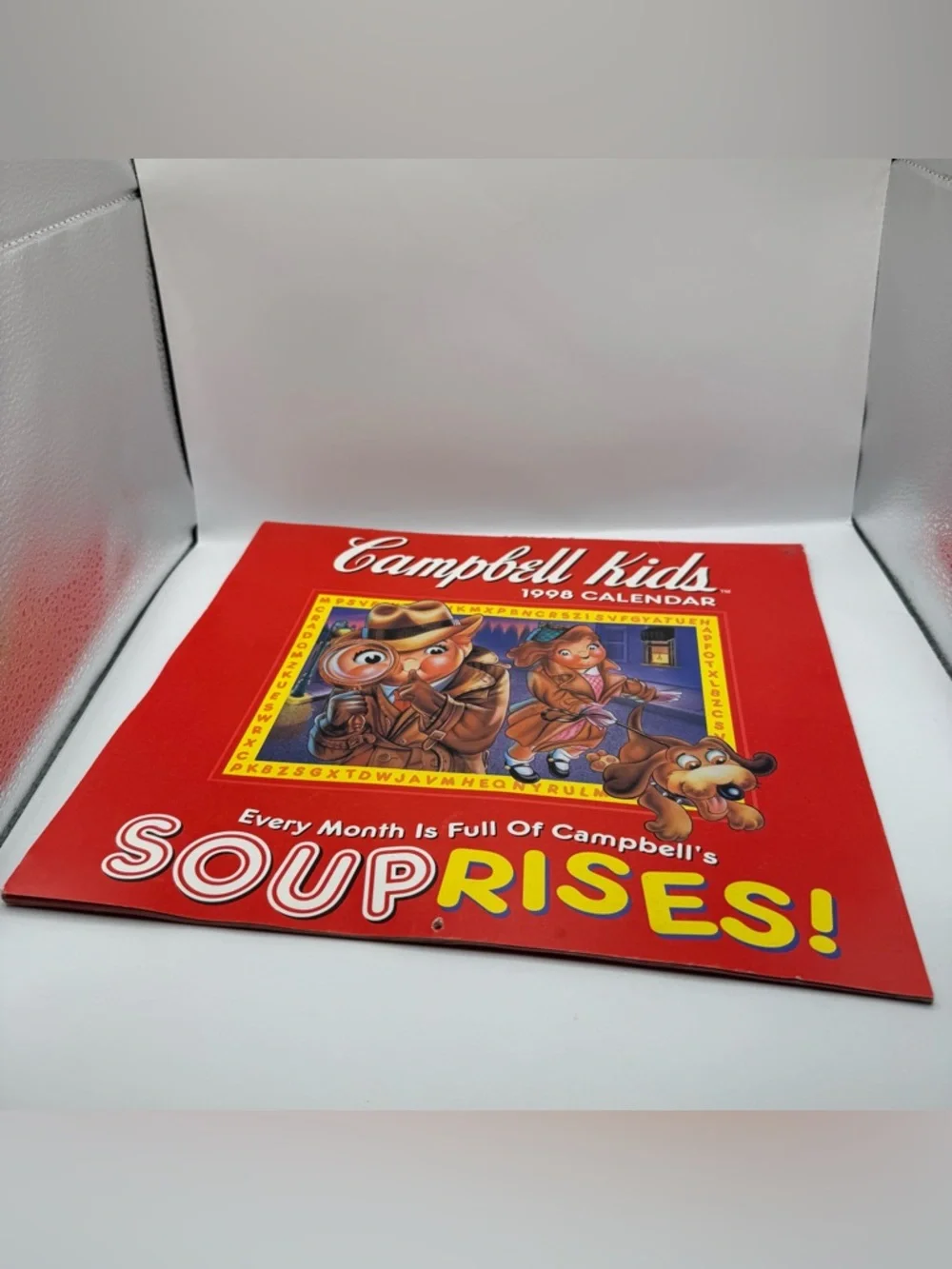 Lot of 3 Vintage Campbell Soup Calendars